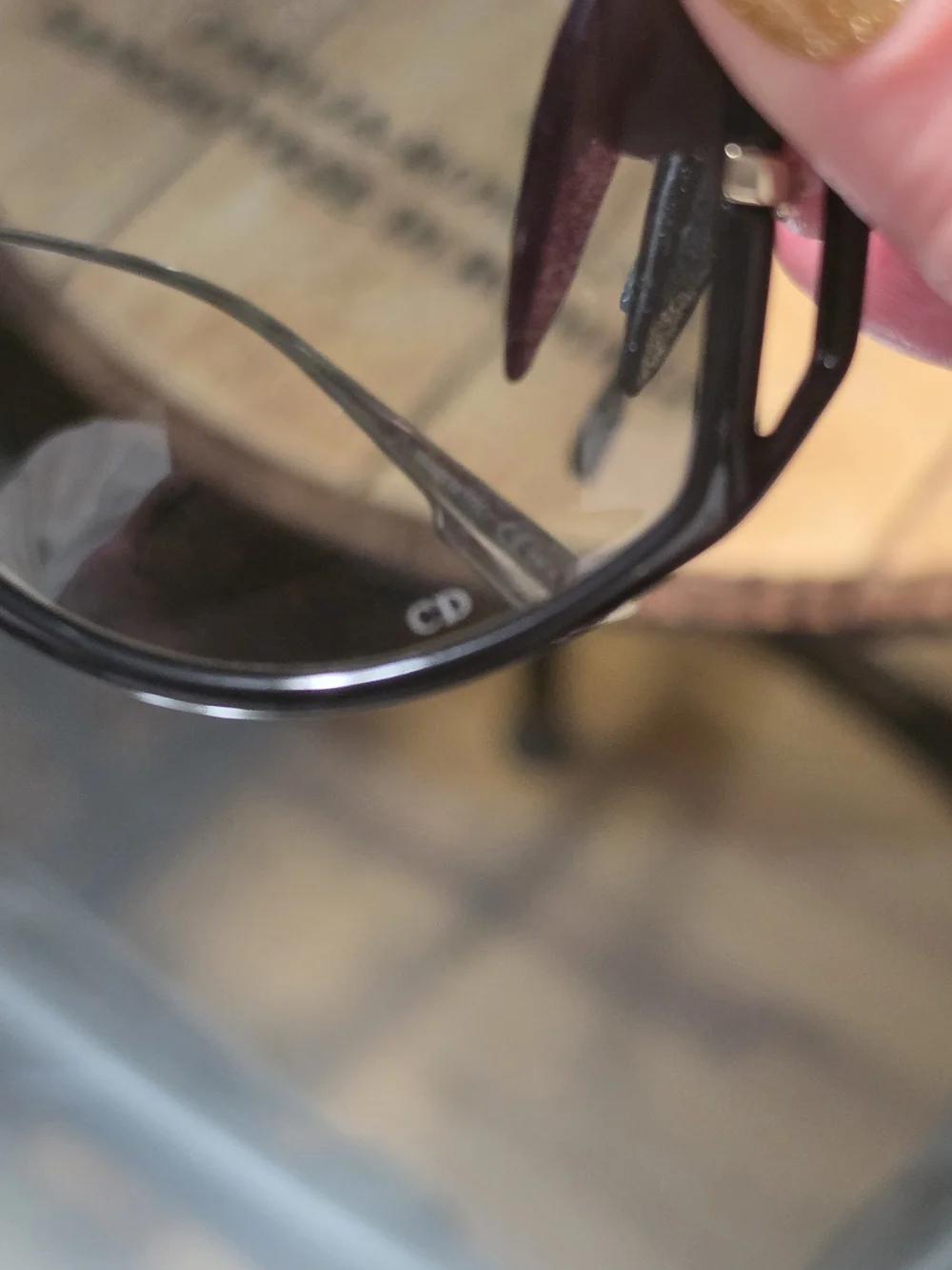 Dior Women’s Black Sunglasses - Classic Oval Frame